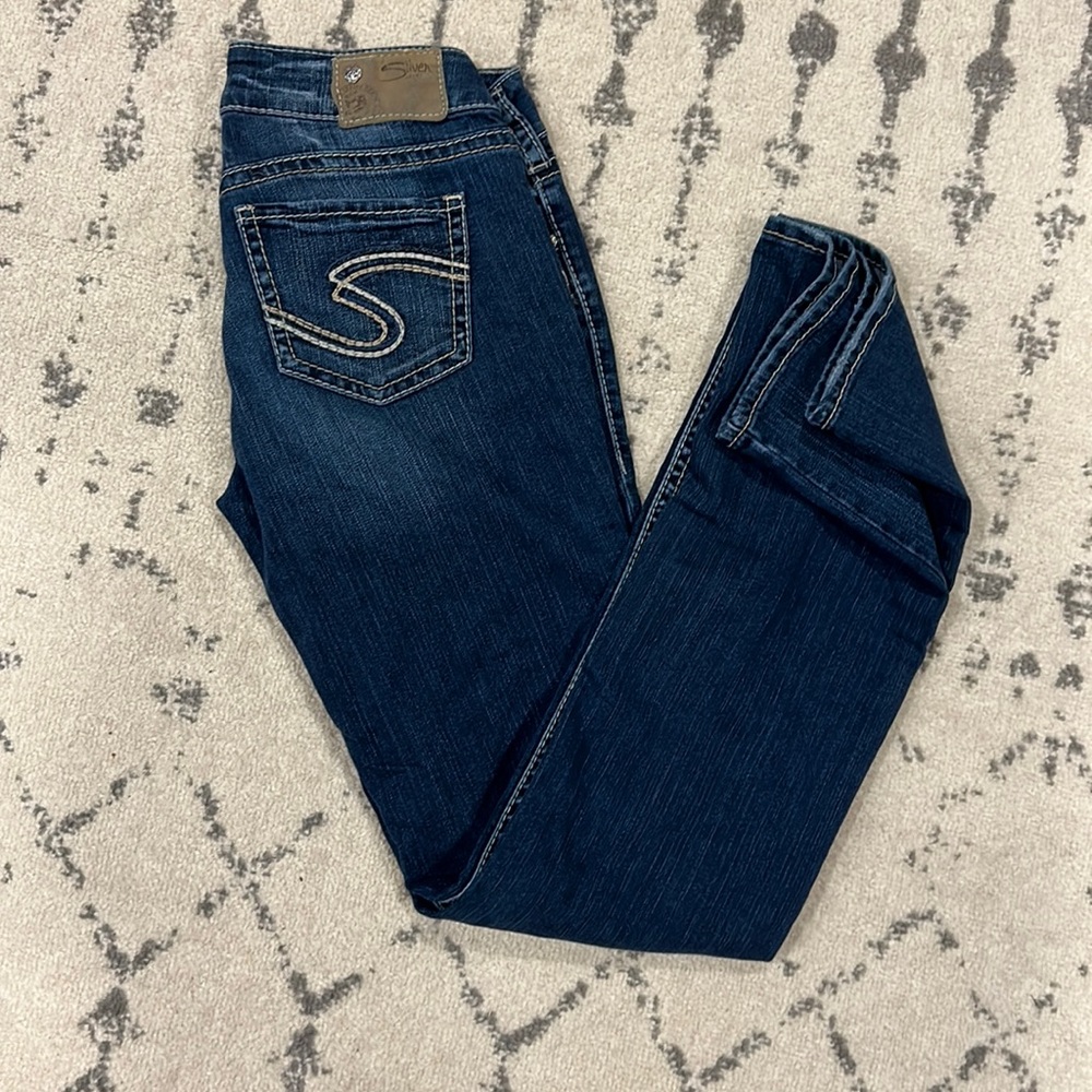Silver jeans